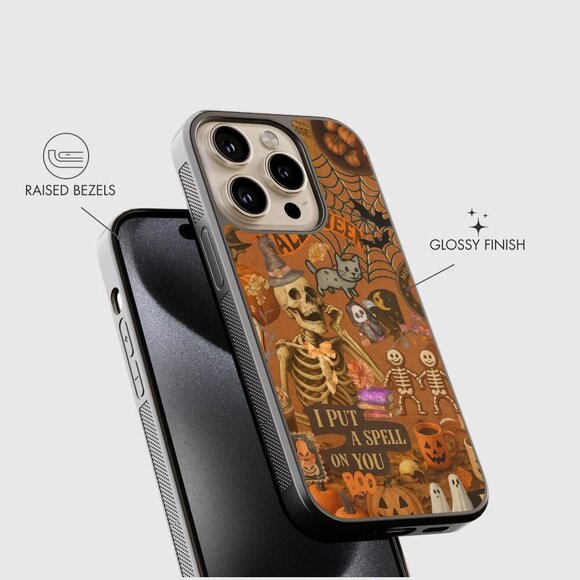 Halloween Phone Cover – iPhone 16, 15 Pro, Galaxy S25, S24, S24 Ultra, Pixel 9 - Picture 3 of 9